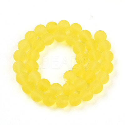 Transparent Glass Beads Strands LS-GLAA-T032-T10mm-MD12-1
