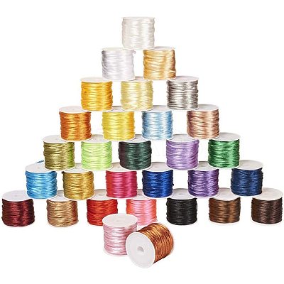 Nylon Satin Rattail Cord NWIR-PH0001-22-1