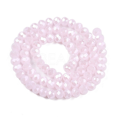 Electroplate Glass Beads Strands LS-EGLA-A044-J6mm-A02-1