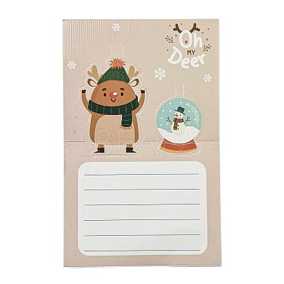 Christmas Paper Congratulation Card X1-DIY-B080-03-1