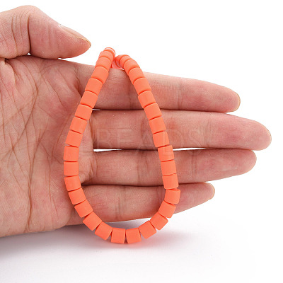 Polymer Clay Bead Strands CLAY-T001-C36-1