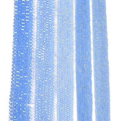 Electroplate Glass Beads Strands LS-EGLA-A044-J8mm-A03-1