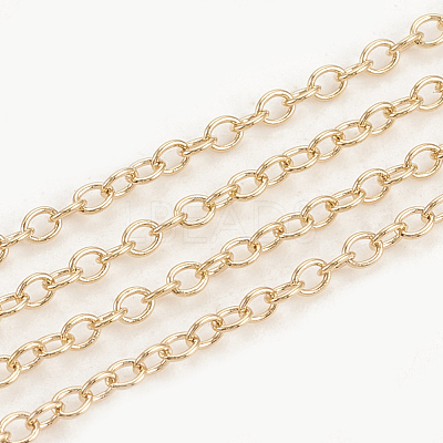 Brass Cable Chains CHC-S003-12G-1