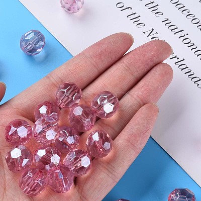 Transparent Acrylic Beads MACR-S373-101-P07-1