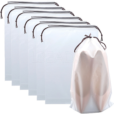10Pcs PE Velvet Drawstring Storage Bags ABAG-SP0001-34A-1