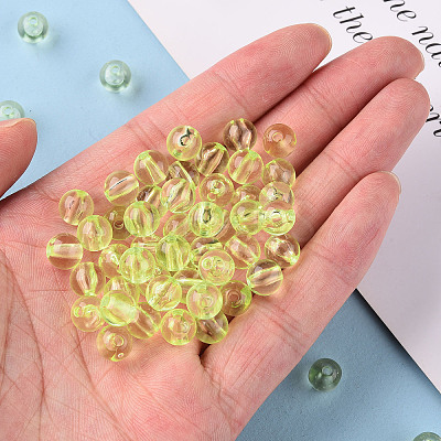 Transparent Acrylic Beads MACR-S370-A8mm-728-1