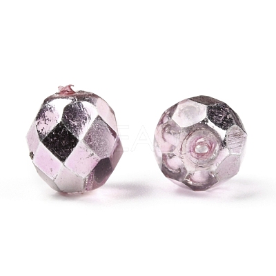 Fire-Polished Czech Glass Beads LAMP-O017-151-V1M8-1