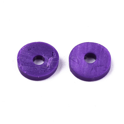 Handmade Polymer Clay Beads CLAY-Q251-8.0mm-98-1