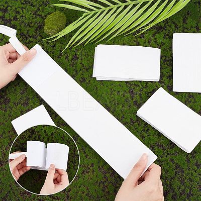 10Pcs Polyester Blank Elastic Captain's Armbands AJEW-CA0003-14-1