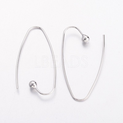Brass Earring Hooks X-EC063-NF-1