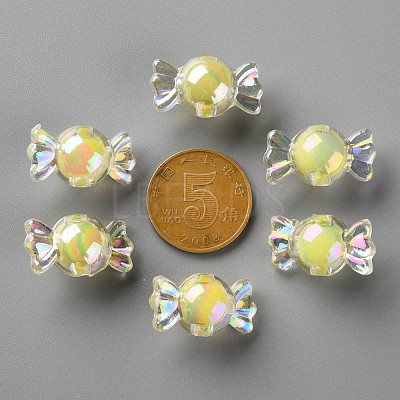 Transparent Acrylic Beads TACR-S152-13B-A10-1