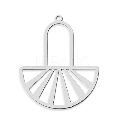 Non-Tarnish 201 Stainless Steel Pendants STAS-S105-LA748-1-1