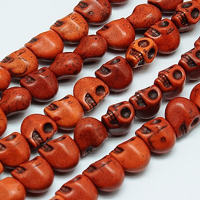 Synthetic Turquoise Beads Strands TURQ-G113-10x12mm-02-1