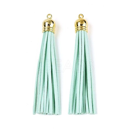 Faux Suede Tassel Pendant Decorations FIND-T003-A17-1