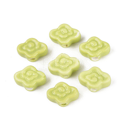 Handmade Porcelain Beads PORC-Q008-09F-1