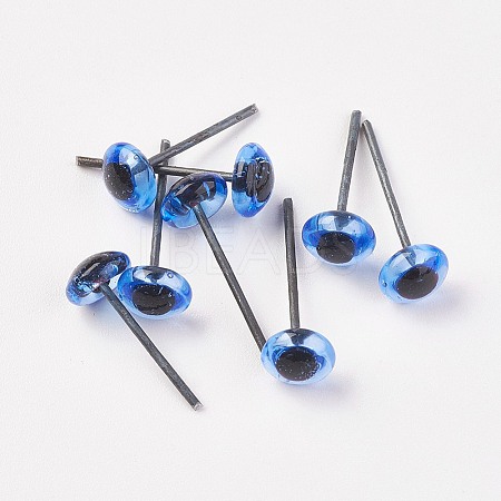 Craft Glass Doll Eyes DIY-WH0020-B03-6mm-1