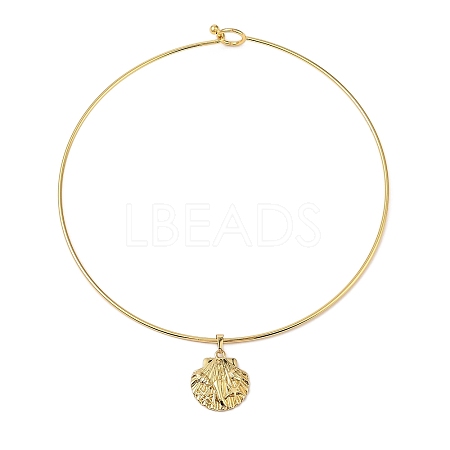 Brass Charm Bangles BJEW-Q350-07C-G-1