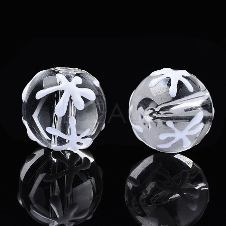 Transparent Glass Beads GLAA-TAC0010-05-1