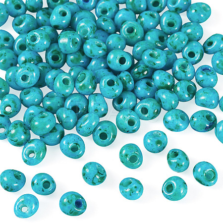 Picasso Glass Seed Beads SEED-TADJ0001-05D-1