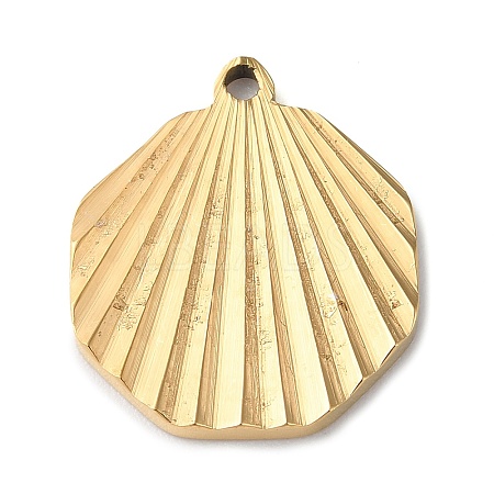 Ion Plating(IP) 304 Stainless Steel Pendants STAS-D025-07G-1