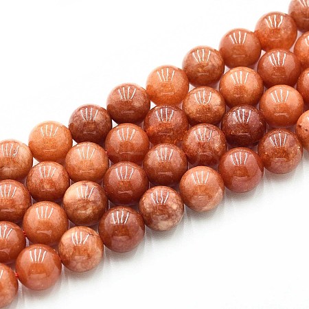 Natural Quartz Beads Strands G-N355-8mm-59-1
