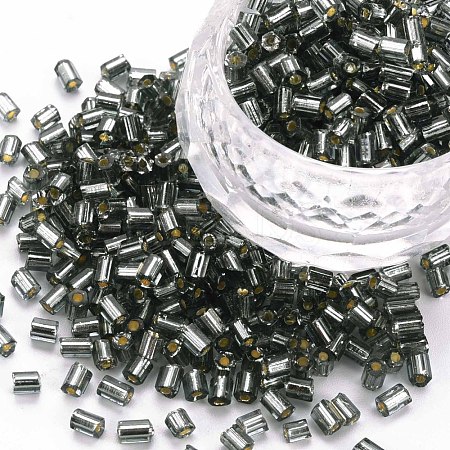 8/0 Glass Bugle Beads SEED-S032-07A-52-1