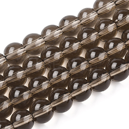 Transparent Glass Beads Strands X-GLAA-T032-T6mm-02-1