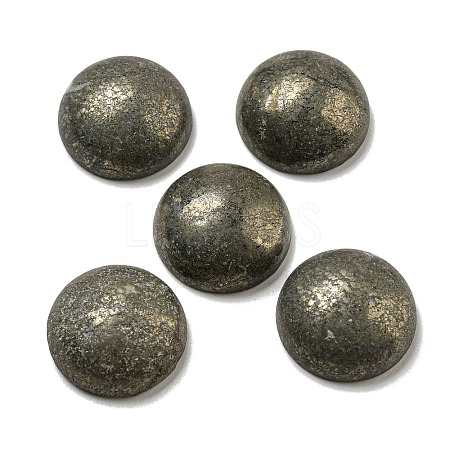 Natural Pyrite Cabochons G-C115-02A-41-1