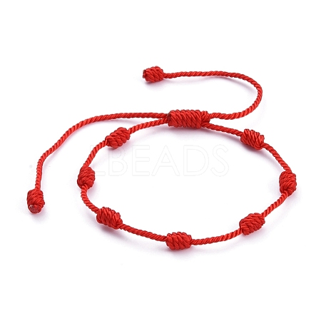 7 Knot Lucky Bracelets BJEW-JB05252-02-1