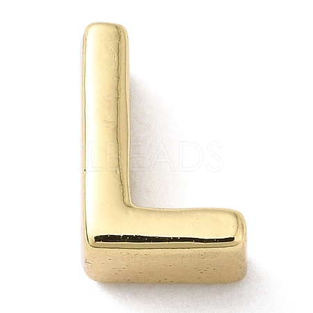 Rack Plating Brass Slide Charms KK-M254-15G-L-1