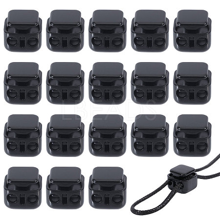 20Pcs Alloy Cord Locks FIND-CA0010-48B-1