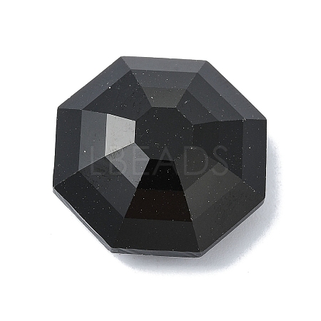 Faceted Glass Rhinestone Cabochons GGLA-C032-05C-1