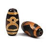 Tibetan Style dZi Beads TDZI-D010-02A-03-2