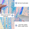 Laser PVC Leather Fabric FIND-WH0139-76B-6