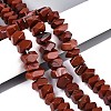Natural Red Jasper Beads Strands G-N327-05-24-1