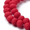 Glass Beads Strands X1-EGLA-A034-P2mm-MD22-4