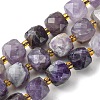 Natural Amethyst Beads Strands G-Q010-A07-01-1