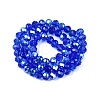 Electroplate Glass Beads Strands LS-EGLA-A044-T8mm-L31-3