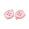 Spray Painted Alloy Pendants FIND-B018-02H-2