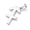 Non-Tarnish 304 Stainless Steel Pendants STAS-L210-06J-P-1