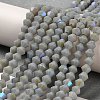 Opaque Solid Color Imitation Jade Glass Beads Strands EGLA-A039-P4mm-L14-4
