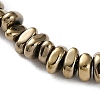 Electroplated Synthetic Non-magnetic Hematite Beads Strands G-I364-B01-01-3