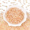Baking Paint Transparent Glass Beads DGLA-T004-07H-1