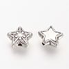 Tibetan Style Alloy Beads TIBE-S303-90AS-RS-1