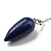 Natural Lapis Lazuli Bullet Charm G-Q1002-07P-08-2