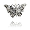 Vintage Butterfly Pendant Necklace Findings TIBE-M001-80E-2