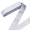 Ethnic Embroidery Polyester Flat Ribbons OCOR-WH0060-37B-1