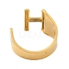 PVD Vacuum Plating 201 Stainless Steel Cuff Rings RJEW-Z032-01G-H-4