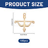 100Pcs Tibetan Style Alloy Pendants FIND-CA0010-59KCG-2