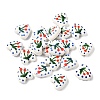 Handmade Porcelain Enamel Beads PORC-K011-02E-1